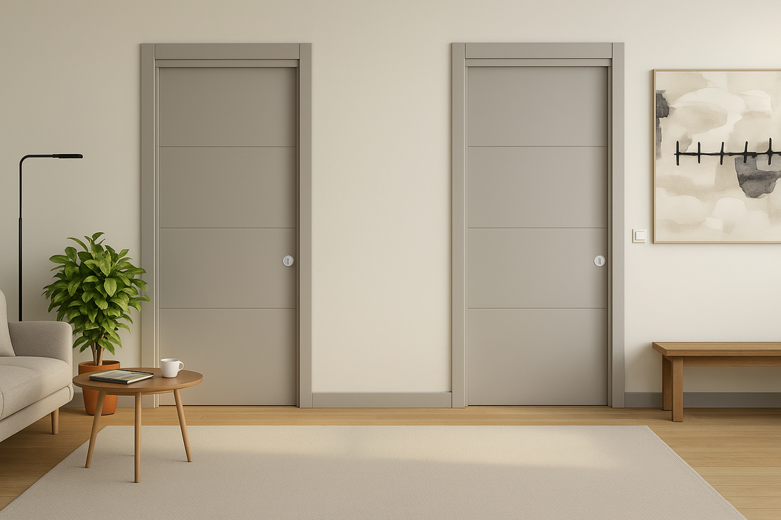 Controtelaio UNICO: la soluzione definitiva per ottimizzare gli spazi e abbinare porte opposte