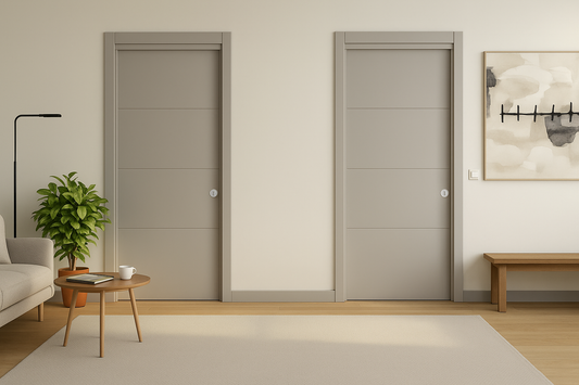 Controtelaio UNICO: la soluzione definitiva per ottimizzare gli spazi e abbinare porte opposte